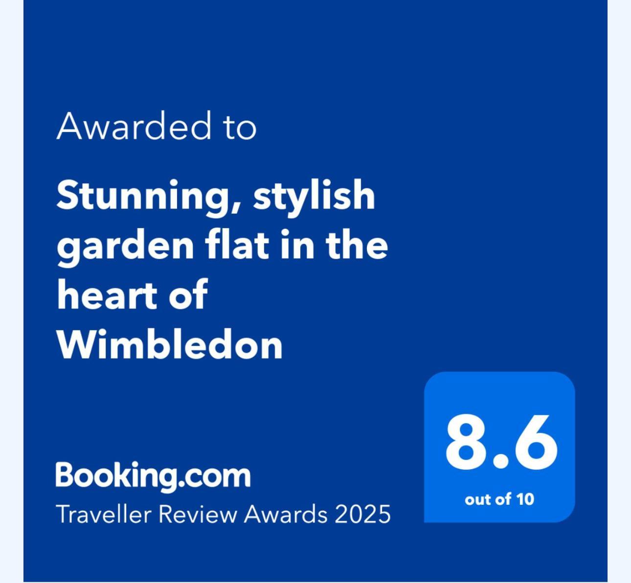 Stunning, Stylish Garden Flat In The Heart Of Wimbledon Lägenhet London Exteriör bild